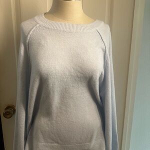 Elegant Women's Sweater in Soft Blue